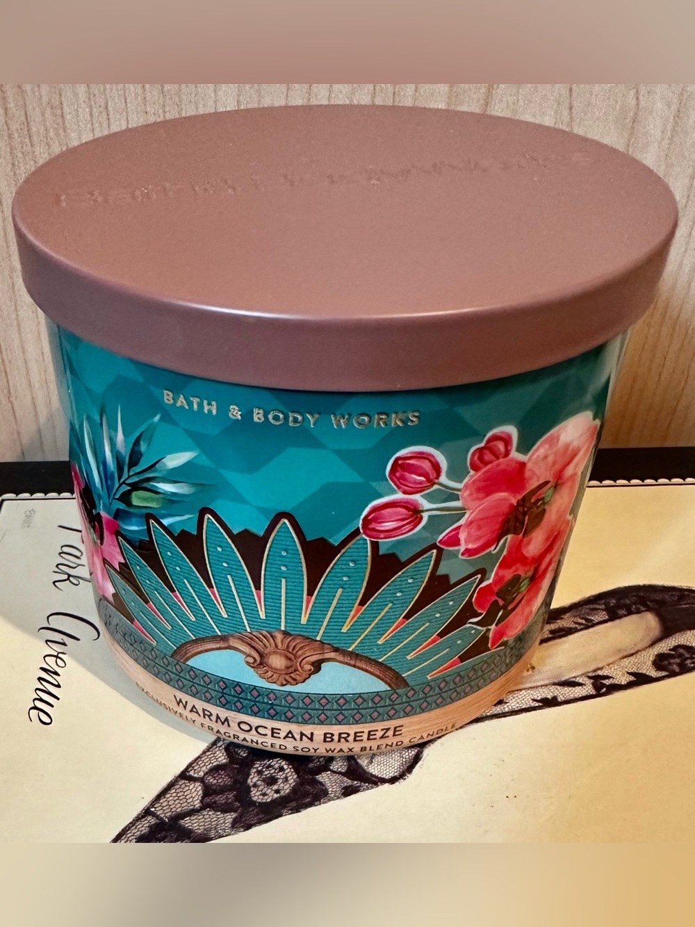 Bath & Body Works Warm Ocean Breeze 3-Wick Scented Candle